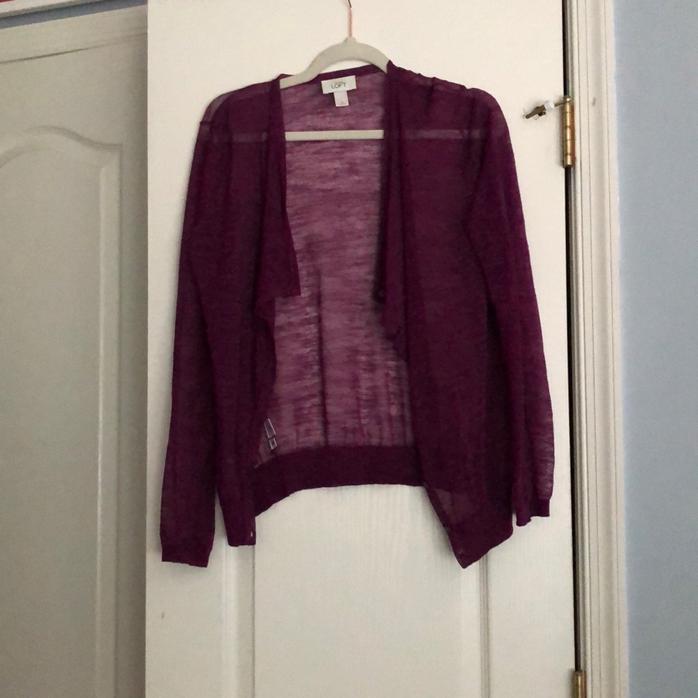 Loft Purple Sweater